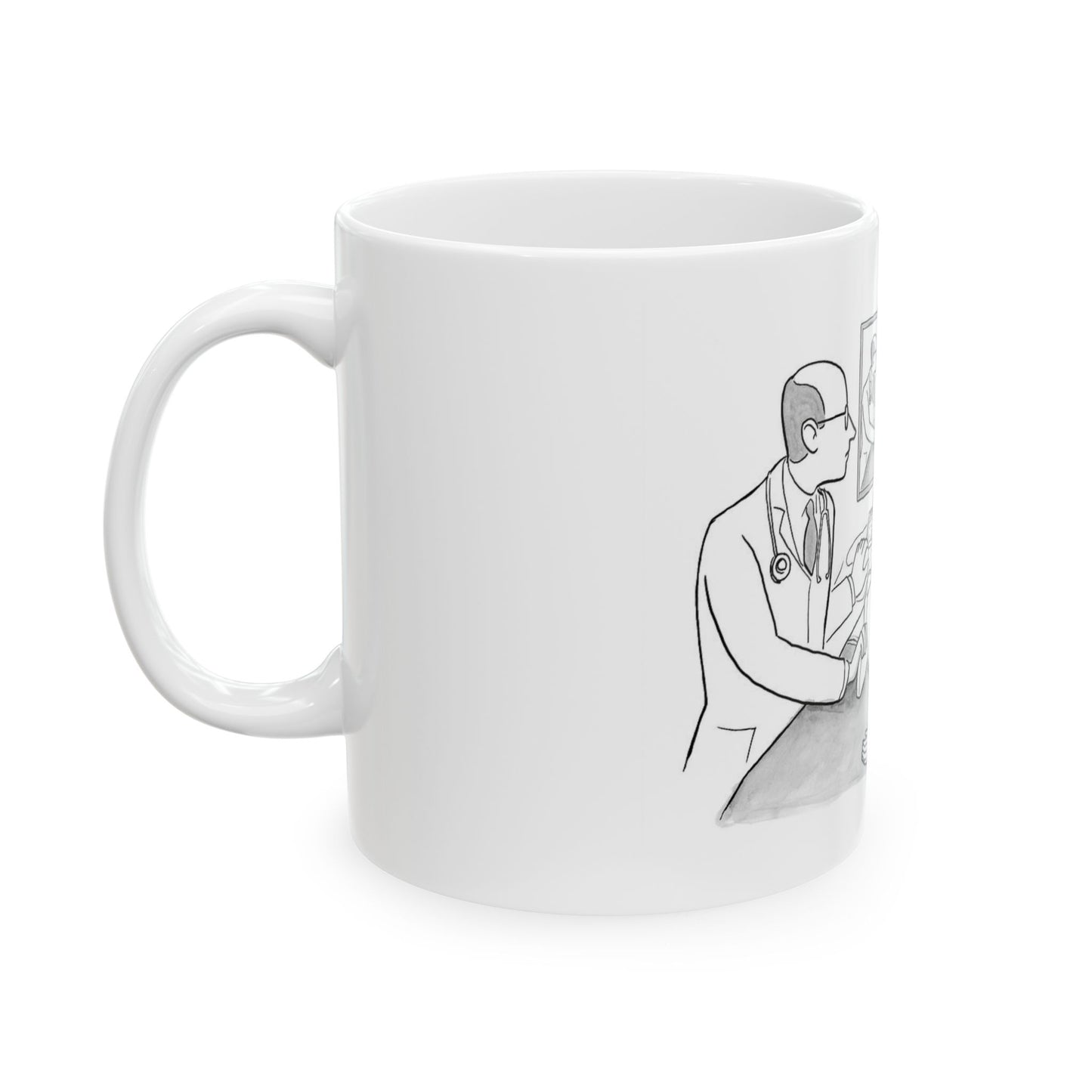 Matryoshka Sonogram Ceramic Mug - 11oz & 15oz