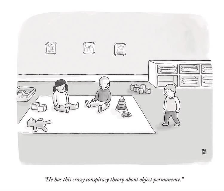 “He has this crazy conspiracy…