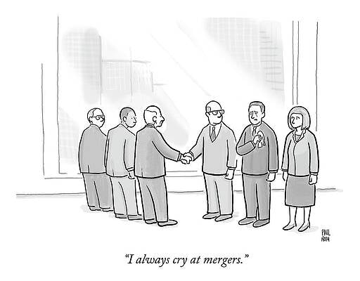 I always cry at