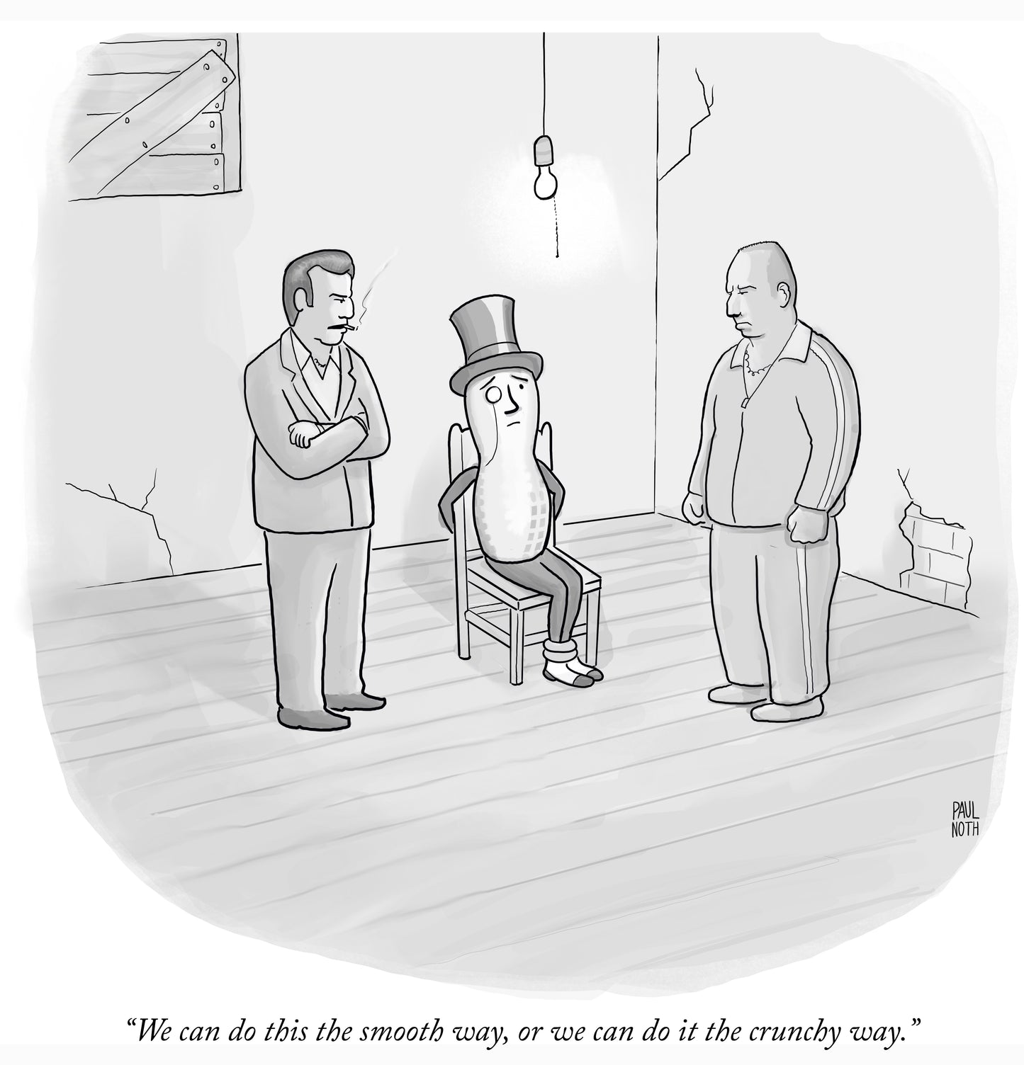 “We can do this the smooth…”